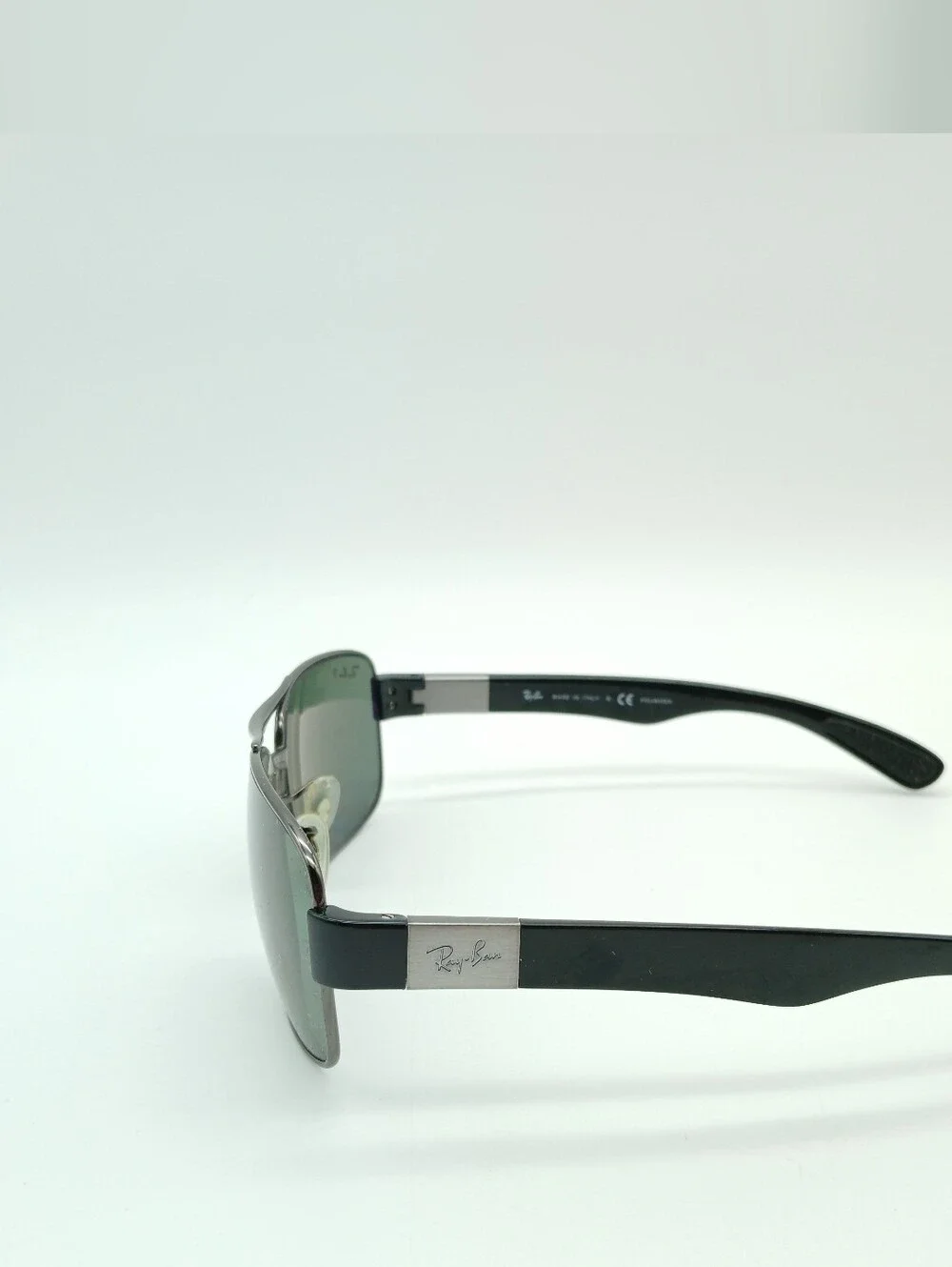 Ray-Ban Classic Green Lens Metal Aviator Sunglasses RB 3522